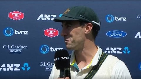  Pat Cummins Hails Nathan Lyon, Cameron Green After Victory In First New Zealand Test