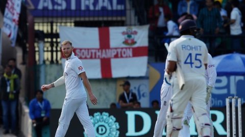 WATCH: Ben Stokes Gets Rohit Sharma With Very First Ball Since Knee Surgery