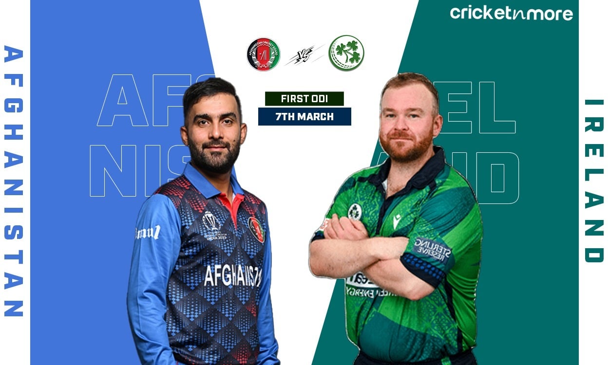 AFG vs IRE Dream11 Prediction 1st ODI, Afghanistan vs Ireland ODI