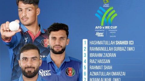 Afghanistan name uncapped Ghazanfar, Kharoti for ODI series against Ireland