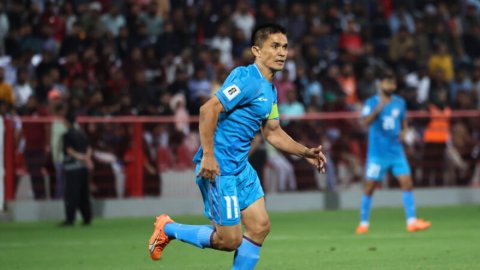 AIFF to felicitate skipper Sunil Chhetri on his 150th senior international match