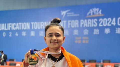 Aruna Tanwar wins gold in women's 47kg in Asian Para-taekwondo qualifiers, books tickets for Paris 2