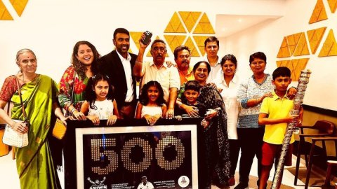 Ashwin thanks family, friends, and all those who helped him join the 500-wicket club