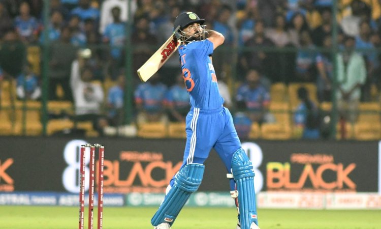 Bengaluru: Third T20 cricket match between India and Afghanistan