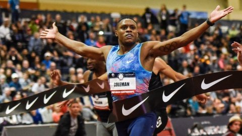 Christian Coleman, Sprinter, world champion, Coleman, Tokyo despite reduced ban.