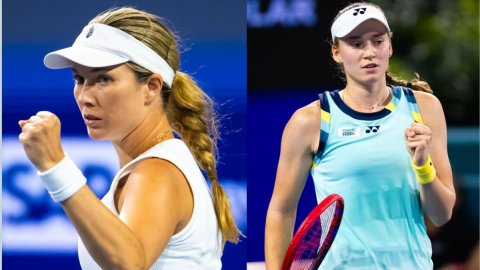 Collins beats Alexandrova in Miami for first WTA 1000 final; Rybakina beats Azarenka  