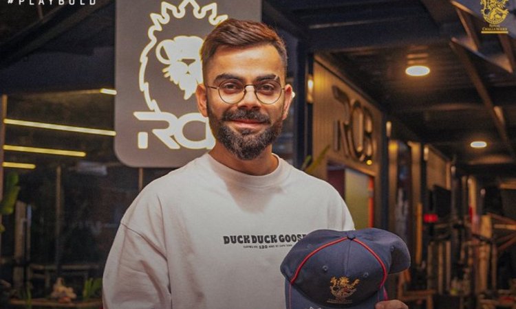 'Daddy's Home': Virat Kohli joins RCB pre-season camp