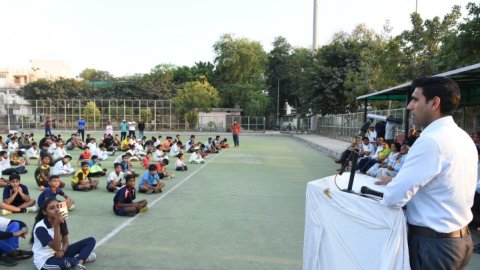 Gurugram: Astroturf prepared in Nehru Stadium worth Rs 7.79 crore