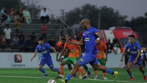 I-League 2023-24: Late goals see Real Kashmir overtake Sreenidi Deccan for second spot