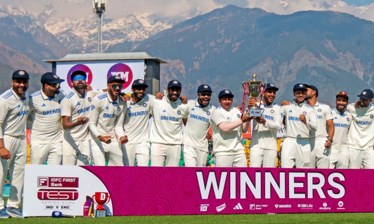 India return to top in ICC Test team rankings after series win over England