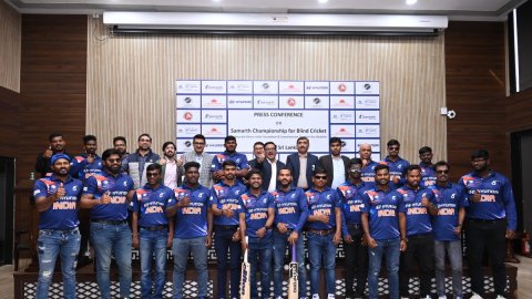 Indian men's blind cricket team to play Sri Lanka in 5 T20s from March 10