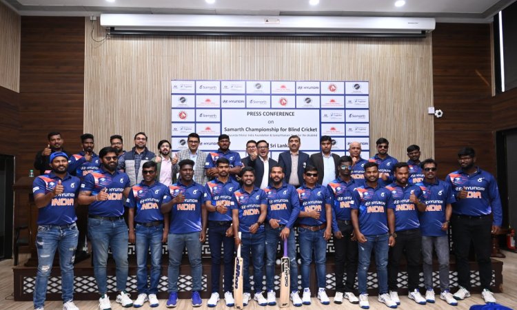 Indian men's blind cricket team to take on Sri Lanka in five t20s in Delhi