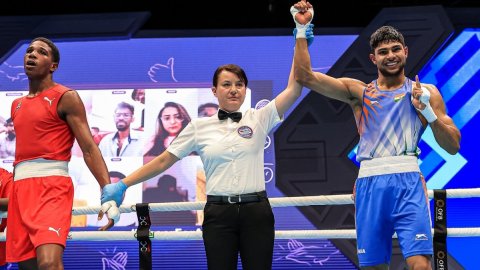 Indian pugilist Nishant makes a winning start at World Olympic Qualifier