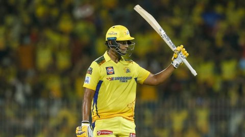 IPL 2024: Dube's blazing fifty, Ravindra's 46 help CSK race to 206/6 against Gujarat Titans