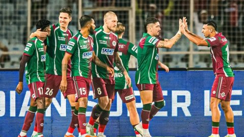 ISL 2023-24: Mohun Bagan bag Kolkata Derby bragging rights with a 3-1 win over East Bengal