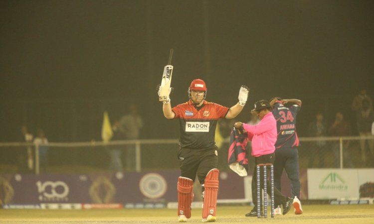 IVPL 2024: Richard Levi's ton leads Red Carpet Delhi to 27-run win over Rajasthan Legends