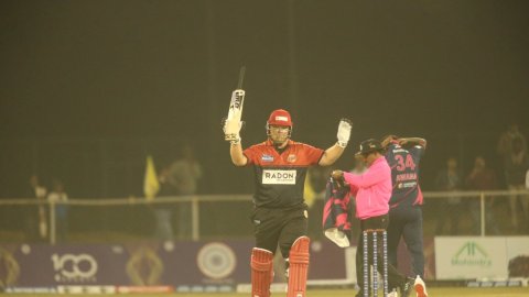 IVPL 2024: Richard Levi's ton leads Red Carpet Delhi to 27-run win over Rajasthan Legends