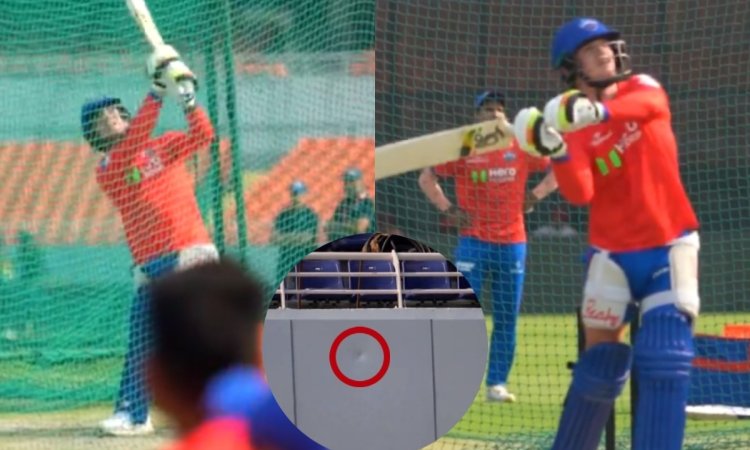 WATCH: जेक फ्रेज़र मैक्गर्क ने नए स्टेडियम में काटा बवाल, छक्का मारकर डाल दिया Dent