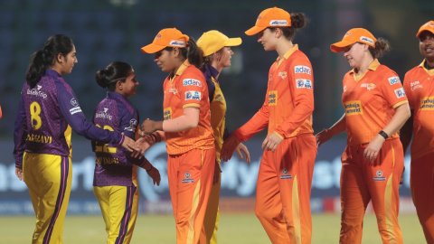 New Delhi : WPL Match Between Gujarat Giants And UP Warriorz