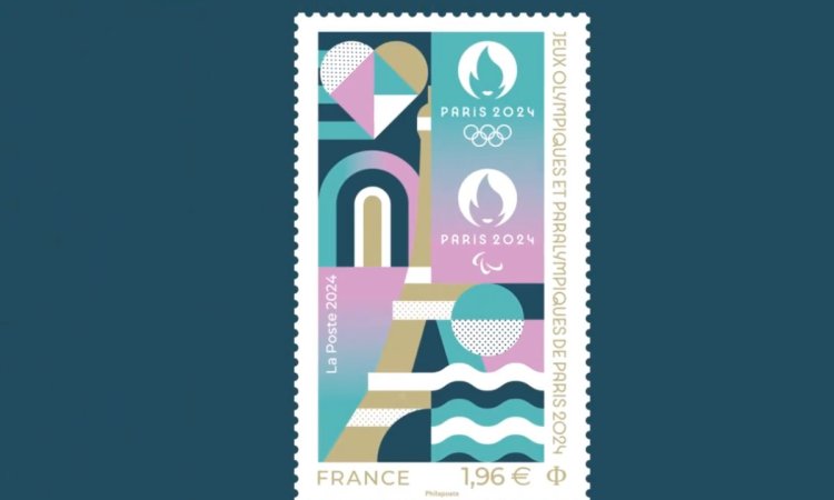 Paris 2024 official stamp unveiled at Postal Museum