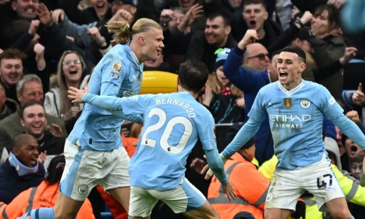 Premier League: Foden's brace inspires City to turnaround win over United