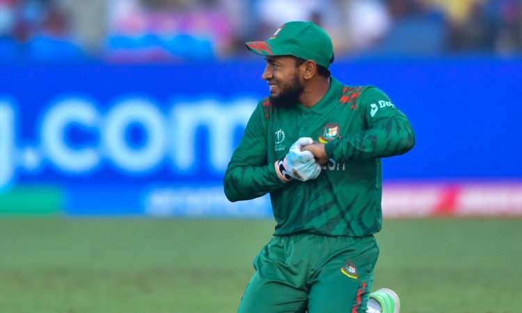 Pune : ICC Men's Cricket World Cup match between Australia and Bangladesh