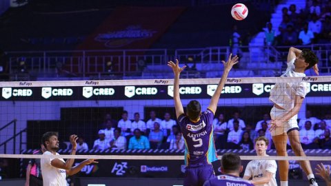 PVL Season 3: Delhi Toofans beat Ahmedabad Defenders in Eliminator, to play Calicut Heroes in final