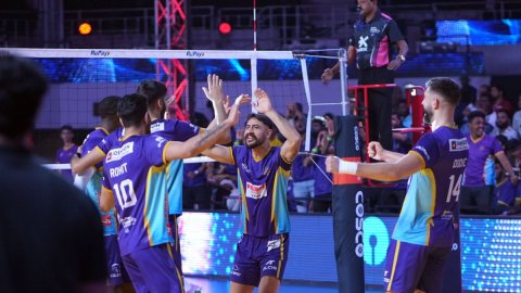 PVL Season 3: Delhi Toofans stun Ahmedabad Defenders in final league stage match