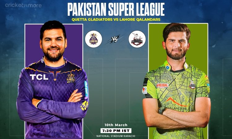 QUE vs LAH: Match No. 28, Dream11 Team, Pakistan Super League 2024