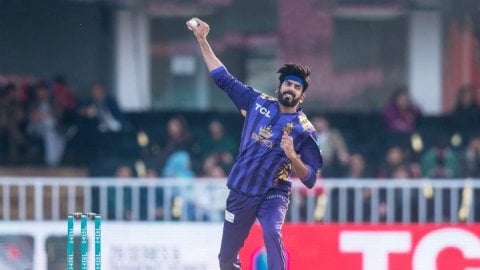 Quetta Gladiators Usman Tariq reported for a suspect bowling action