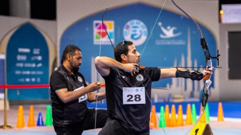 Run Archery trialled for the first time in UAE at the Fazza Para-Archery World Ranking Tournament