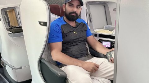 Shami returns to India post successful Achilles surgery