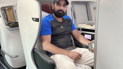 Shami returns to India post successful Achilles surgery