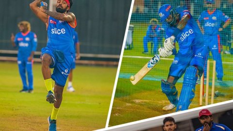 ‘So many emotions, so many memories’: Hardik Pandya joins MI training session