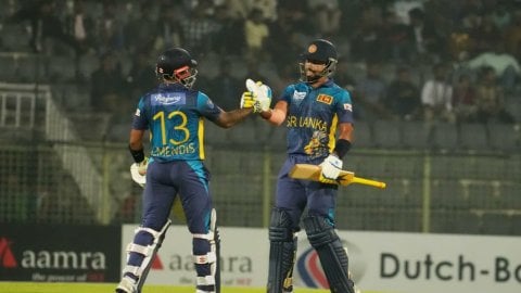 BAN vs SL, 2nd T20I: வங்கதேச அணிக்கு 166 ரன்களை இலக்காக நிர்ணயித்தது இலங்கை!