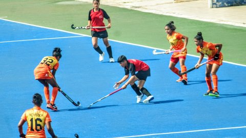 Sub-jr women's hockey league: SAI Shakti, SAI Bal, Pritam Siwach Academy, Odisha Naval Tata Centre w