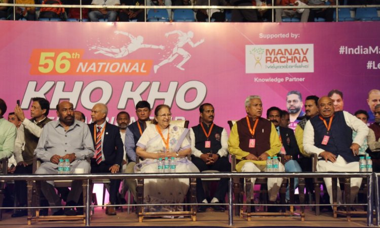 Sumitra Mahajan inaugurates 56th National Kho Kho Championship in Delhi (Lead)