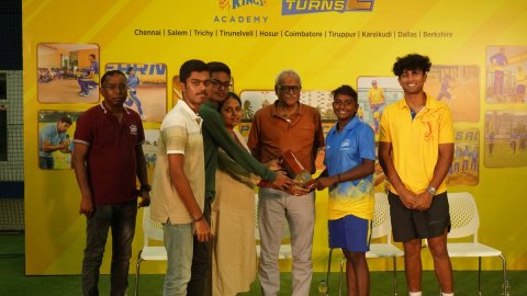 Super Kings Academy names special awards after former TN cricketers late VB Chandrashekhar, DJ Gokul