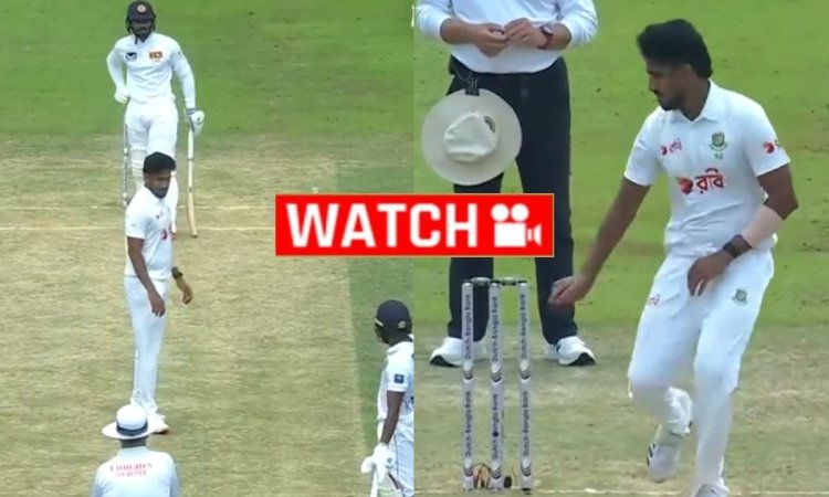 LIVE मैच में हुई कॉमेडी, मांकडिंग भी नहीं कर पाया बांग्लादेशी गेंदबाज़; देखें VIDEO 