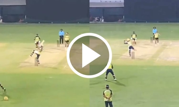 VIDEO: 11.75 करोड़ के गेंदबाज़ की हो गई कुटाई, KINGS के Vice Captain ने स्टाइल से मारे मॉन्स्टर छक्क
