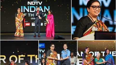 Women power shines at NDTV's 'Indian of the Year' Award