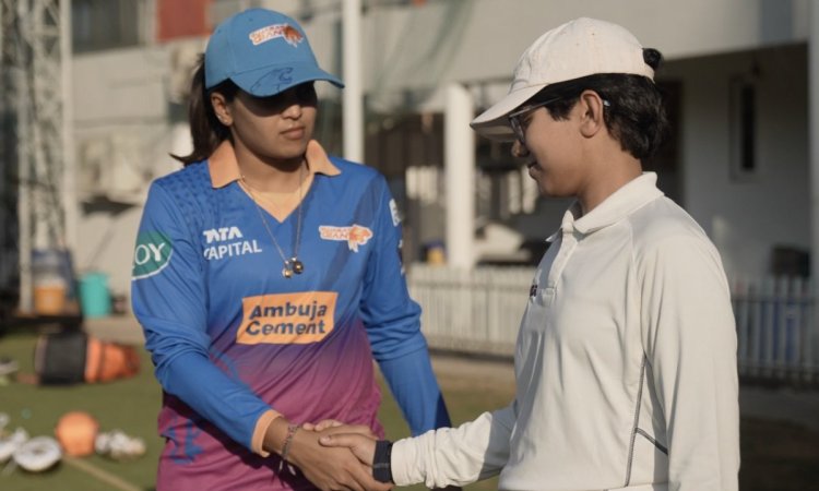 WPL 2024: Budding cricketers join Gujarat Giants for special training session