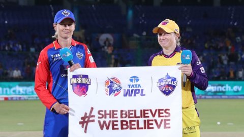 WPL 2024: Delhi Capitals, UP Warriorz take #SHEBELIEVESWEBELIEVE pledge on International Women's Day