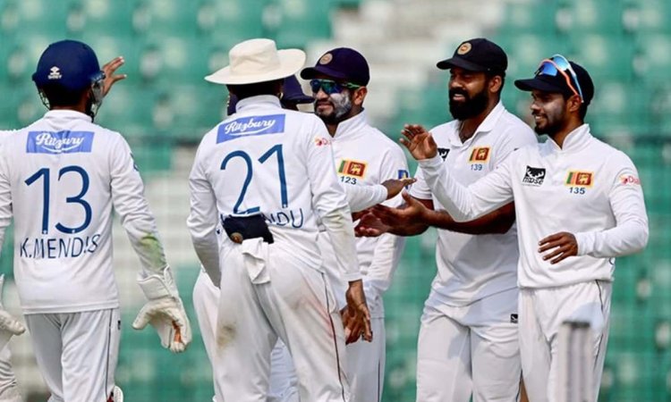 BAN vs SL, 2nd Test: श्रीलंकाई गेंदबाजों के आगे फिर पस्त हुई बांग्लादेश, लंका सीरीज जीत से 3 विकेट द