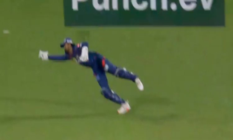 IPL 2024: राहुल ने उड़ाए सबके होश, हवा में छलांग लगाते हुए एक हाथ से पकड़ा रहाणे का अद्भुत कैच, देखें 