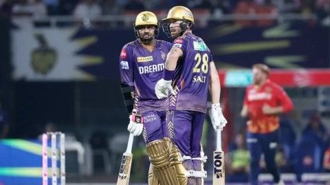 IPL 2024: सॉल्ट और नारायण ने जड़े तूफानी पचासे, KKR ने PBKS को दिया 262 रन का विशाल लक्ष्य 