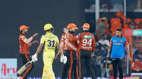 IPL 2024: हैदराबाद के गेंदबाजों का दमदार प्रदर्शन, चेन्नई को 165/5 के स्कोर पर रोका 