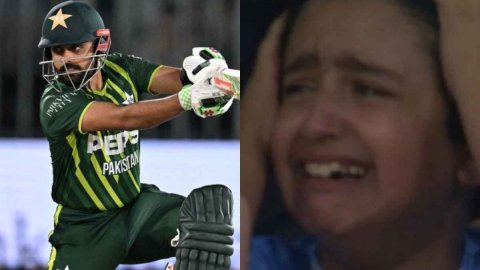 Little girl in tears after Pakistan's last-ball defeat vs New Zealand in 4th T20I Watch Video