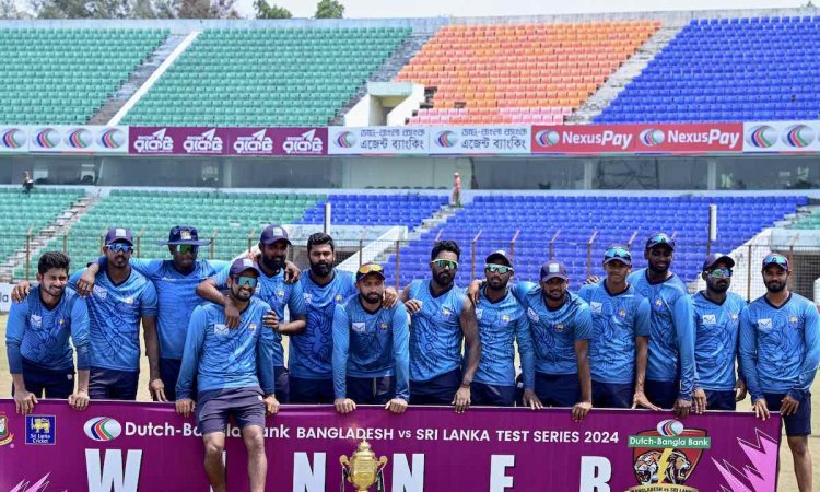 Sri Lanka-Bangladesh Second Test report