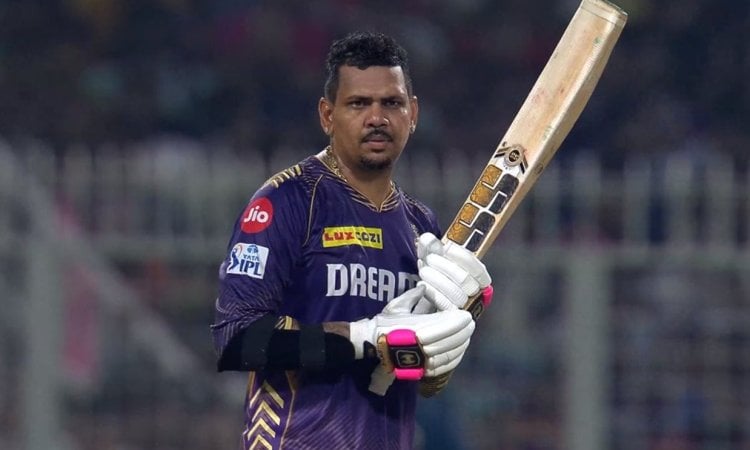 Sunil Narine becomes the FIRST player with a century two wicket and a catch in same IPL game